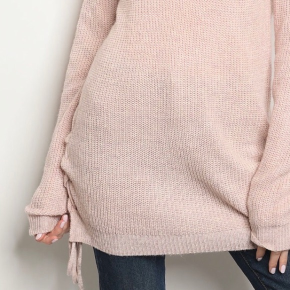❄️LAST2️⃣//BLUSH ANGORA BLEND SWEATER - Picture 8 of 11